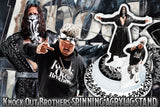 Knock Out Brothers Spinning Acrylic Stand
