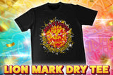 Lion Mark Dry T-Shirt (2026 - Black x Color Logo) [Pre-Order]