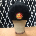 Lion Mark Color Logo Beanie Black