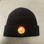 Lion Mark Color Logo Beanie Black