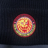 Lion Mark Color Logo Beanie Black