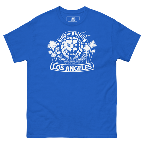 Lion Mark Los Angeles T-Shirt Blue Version [LA Dojo Stock]