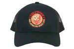 Lion Mark Mesh Cap (2025, Black x Red x Gold) [2nd Pre-Order]