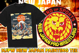 "NEW JAPAN PAINTING" T-shirt (Sun and Mt. Fuji) [Pre-Order]