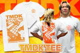 TMDK - 2026 White & Orange T-shirt