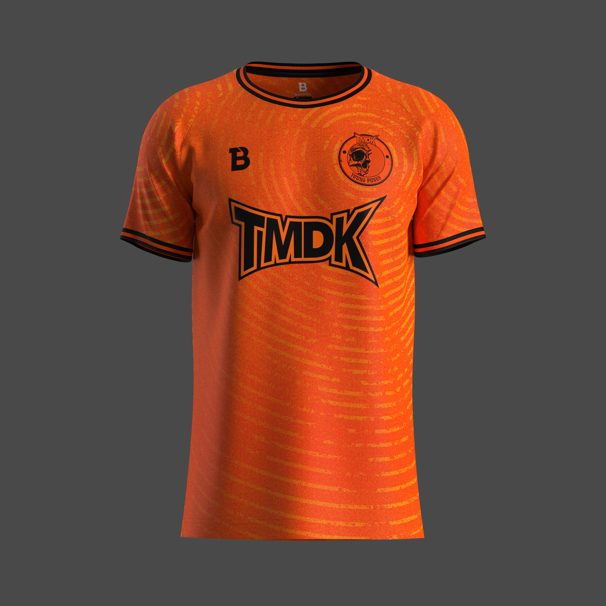 Official image for NJPW and BLCKSMTH release a TMDK soccer jersey collaboration