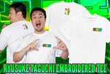 Ryusuke Taguchi Embroidered T-shirt [Pre-Order]