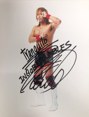 Autographed Tetsuya Naito Portrait 2018 07 (G1 Special in San Francisco)