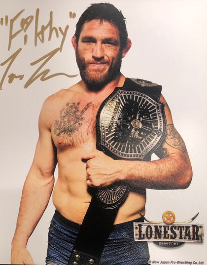 Autographed Tom Lawlor Portrait 2022 04 Lonestar Shootout