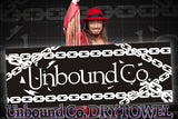 Unbound Co. Sports Towel (Black x White) [Pre-Order]