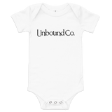 Unbound Co. Baby short sleeve one piece (Wordlogo)