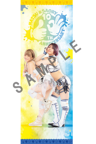 NATSU＆SAORY -10th Anniversary- Big Bath Towel [Pre-Order]