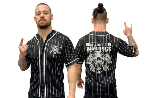 BULLET CLUB WAR DOGS "RELEASE THE WAR DOGS" Baseball shirt [Pre-Order]