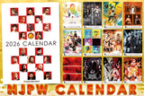 NJPW Wall Calendar 2026 [Pre-Order]