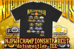 NJPW Championship Belts dots T-Shirt