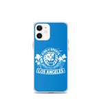 LION MARK LOS ANGELES Clear Case for iPhone® (Light blue)