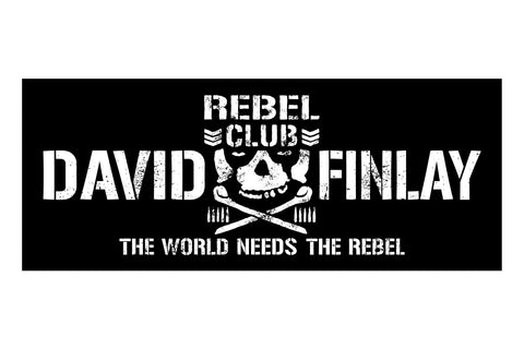 David Finlay "REBEL CLUB" Face Towel