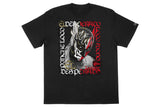 El Desperado x ROLLING CRADLE collaboration T-shirt (black x white x red) [Pre-Order]