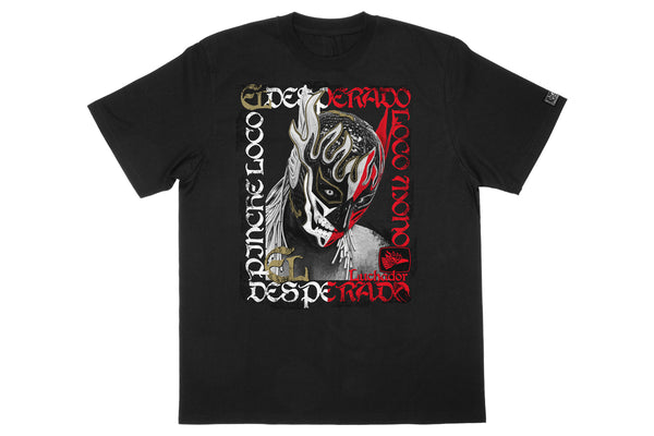 El Desperado x ROLLING CRADLE collaboration T-shirt (black x