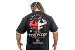 El Desperado x ROLLING CRADLE collaboration T-shirt (black x white x red) [Pre-Order]