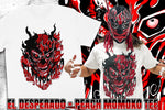 El Desperado*Peach MoMoKo T-shirt / White [Pre-Order]