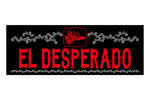 El Desperado Sports Towel (Black x Red) [Pre-order]