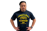 Wrestling DONTAKU2026 Dry T-shirt (Navy x Yellow) [Pre-Order]