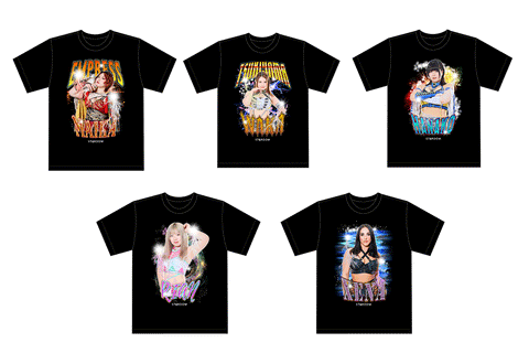 STARDOM Rap T-shirt 2025 E neXus V [Pre-Order]