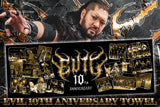 EVIL "10TH ANNIVERSARY" Sports Towel [Pre-Order]