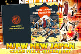 NEW JAPAN PAINTING Clear File & Sticker Set (Sun & Fuji-san) [Pre-Order]
