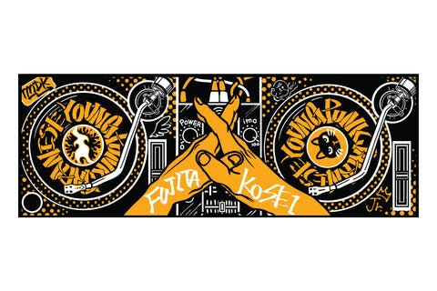 Kosei Fujita "JAPANESE YOUNG PUNK" Sports Towel [Pre-Order]