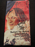 [Autographed] Hiroshi Tanahashi FINAL ACE USA Vinyl Banner Poster