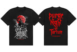 HOUSE OF TORTURE×ROLLING CRADLE "Crimson Moon ~TORTURE-VANIA~" T-shirt [Pre-Order]