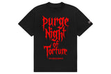 HOUSE OF TORTURE×ROLLING CRADLE "PURGE NIGHT OF TORTURE" T-shirt [Pre-Order]