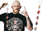 "dotswrestler" Connectable Acrylic Keychain (G1 CLIMAX 35) / B Set [Pre-Order]