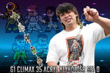 "dotswrestler" Connectable Acrylic Keychain (G1 CLIMAX 35) / D Set [Pre-Order]