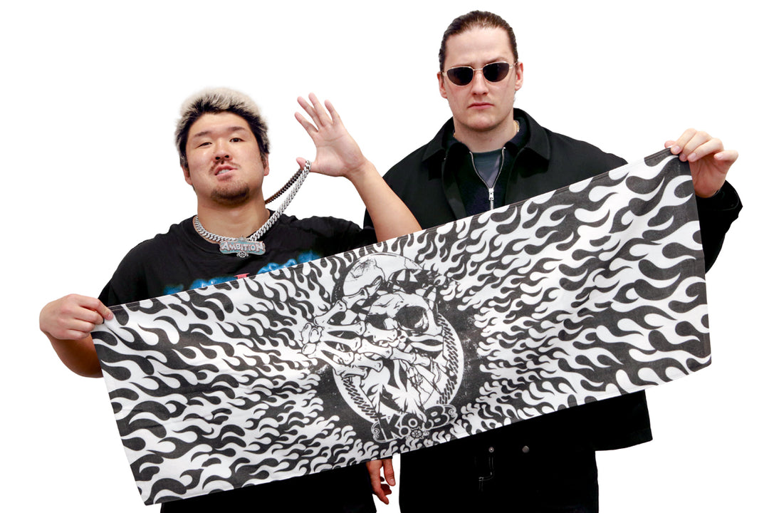 新日本プロレス ハンドタオル nwo リバーサル) reversal nWo HOLLY