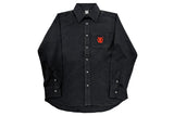 L.I.J Stretch Black Denim Shirt [Pre-Order]