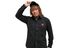 L.I.J Stretch Black Denim Shirt [Pre-Order]