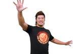 Lion Mark Dry T-shirt (2025, Black x Red x Gold)[Pre-Order]