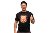 Lion Mark Dry T-shirt (2025, Black x Red x Gold)[Pre-Order]