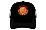 Lion Mark Mesh Cap (2025, Black x Red x Gold) [2nd Pre-Order]