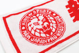 Lion Mark Muffler Towel (White x Red)