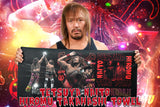 Tetsuya Naito x Hiromu Takahashi Face Towel [Pre-Order]