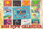 2025 New Japan Pro-Wrestling Calendar (Desktop Type A5 Size)