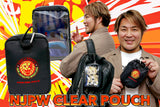 NJPW Clear pouch with carabiner [Pre-Order]