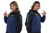 SOUL SPORTS Nylon Windbreaker (Blue x Black) [Pre-Order]