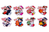 Christmas Flake Sticker Set (A) [Pre-Order]