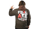 Hiroshi Tanahashi "FINAL ACE COUNTDOWN" Coach Jacket (Seal Brown) [Pre-Order]