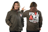 Hiroshi Tanahashi "FINAL ACE COUNTDOWN" Coach Jacket (Seal Brown) [Pre-Order]